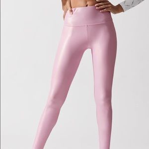 High waist rose quartz leggings from carbon 38